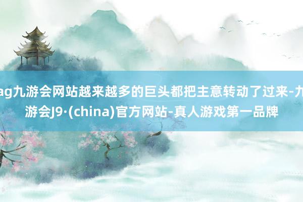 ag九游会网站越来越多的巨头都把主意转动了过来-九游会J9·(china)官方网站-真人游戏第一品牌